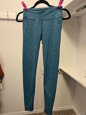 Under Armour Heat Gear Teal Leggings